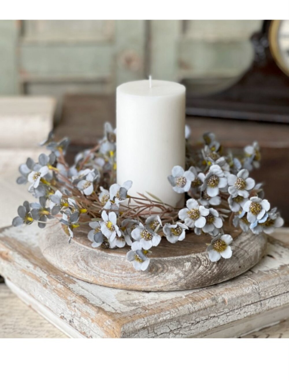 Timeless Blooms Candle Ring